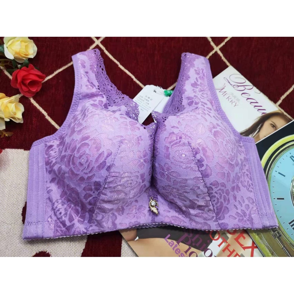 bra wanita import 8821 busa TIPIS ada kawat kain lembut