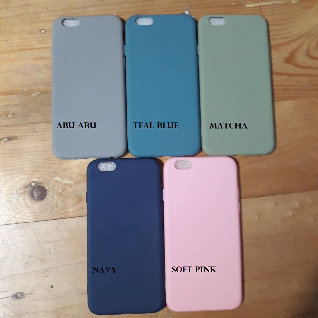 IPHONE 6   Softcase Color Matte Candy Color TPU Case IPHONE