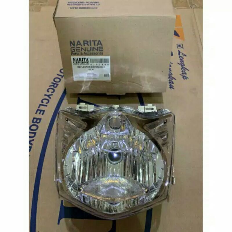 Lampu rekflektor beat karbu lampu depan beat lama headlamp beat karbu