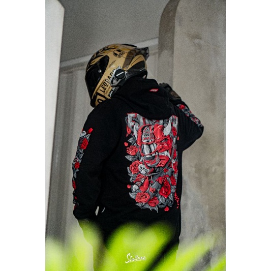 HOODIE DEVIL ROSE | FATHCH | NEW | BLOOD FLOWER