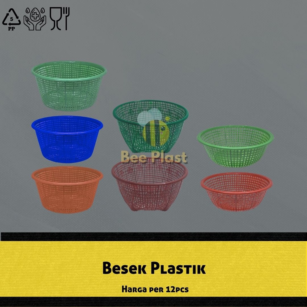 BESEK PLASTIK BERKAT KERANJANG NASI SERBAGUNA