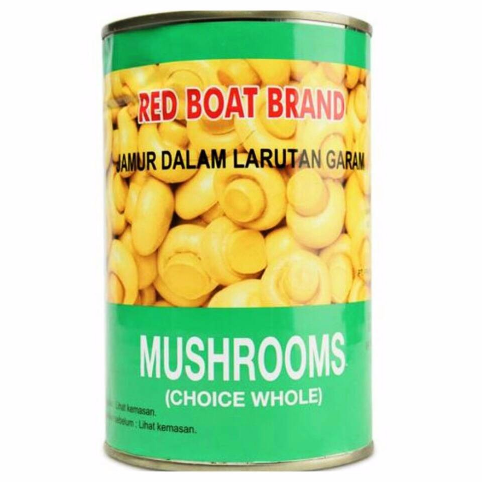 

JAMUR KALENG MUSHROOMS RED BOAT (JAMUR KALENG KECIL)