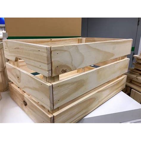 KNAGGLIG Kotak kayu pinus  46x31x25 cm Shopee Indonesia