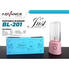 Blender Portable kaca Advance BL-201 / Blender Imut / Blender dan Juicer / Blender Elektrik