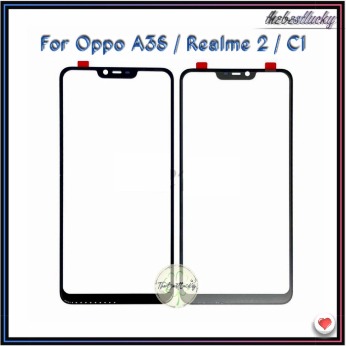 Layar Kaca Touchscreen Oppo A3S / Oppo Realme 2 / Realme C1 Original