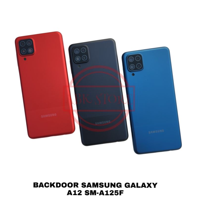 TUTUP BELAKANG BACKDOOR BACK CASING SAMSUNG GALAXY A12 SM-A125F BACKCOVER HOUSING