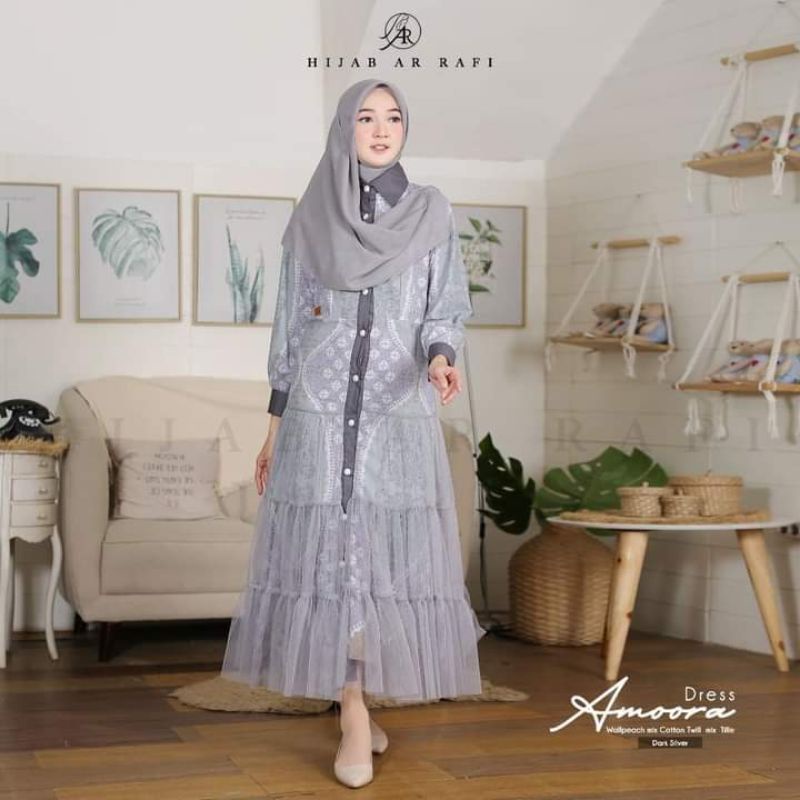DRESS TERLARIS AMOORA BY ARRAFI