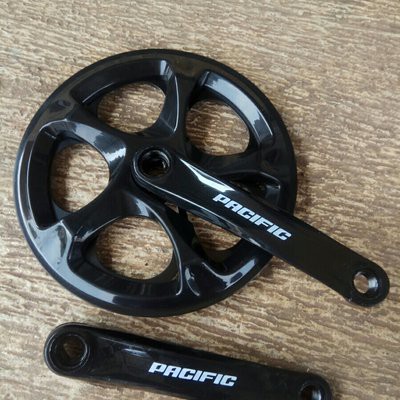 Pacific Crank single chainring 52T sepeda lipat