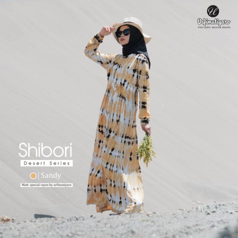 Shibori Dress By Urfimutiyaro