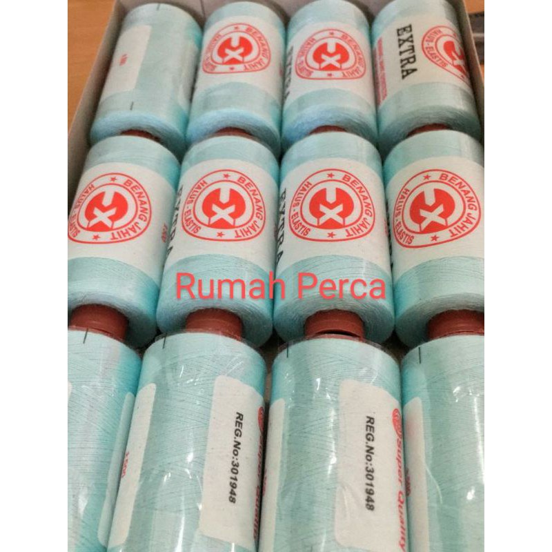 Benang Extra Biru Telur Asin