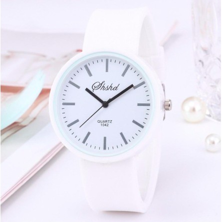 BAJ ✅JAM TANGAN WANITA PRIA COUPLE SHSHD ANALOG RUBBER QUARTZ VINTAGE GROSIR FASHION SH002