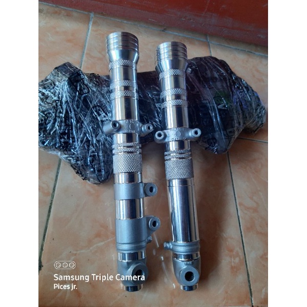 bottem shock depan GL max pro original bubut cnc kinclong