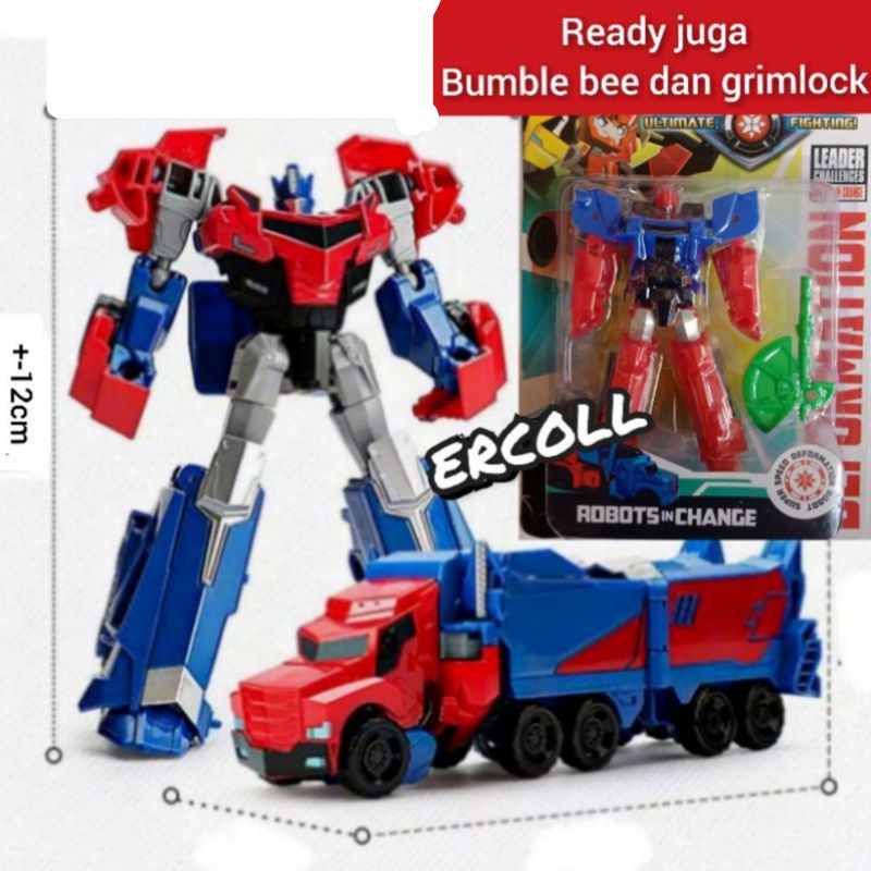 Robot transformers optimus prime rescue