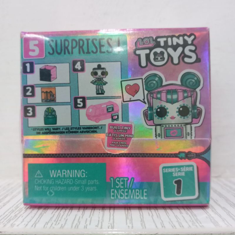 ori original LOL L.O.L surprise surprise! surprises tiny toys build tiny glamper set series 1 one satu hadiah kado ultah kejutan mainan toy toys anak cewek perempuan figure unik kecil pajangan boneka doll style fashion