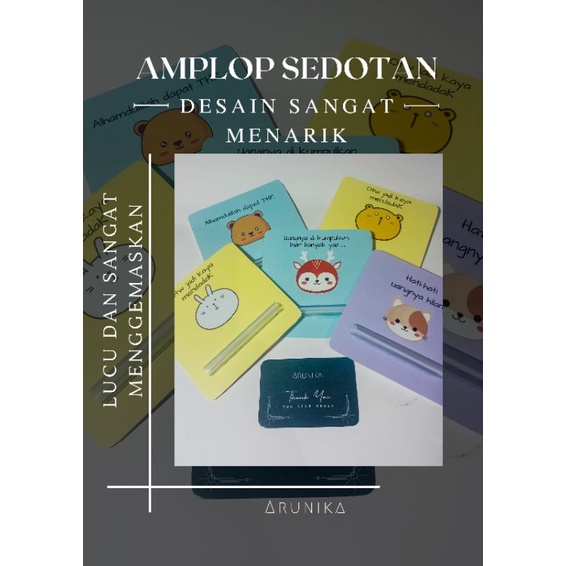 

AMPLOP ANTI MAINSTREAM(1pak isi 10biji)AMPLOP SEDOTAN AMPLOP LEBARAN