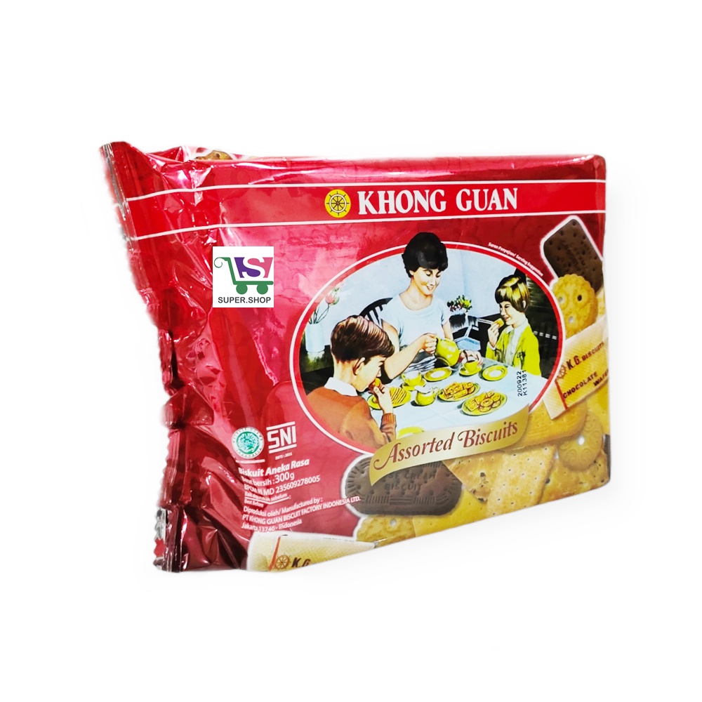 Jual Khong Guan Assorted Biskuit 300 Gram | Shopee Indonesia