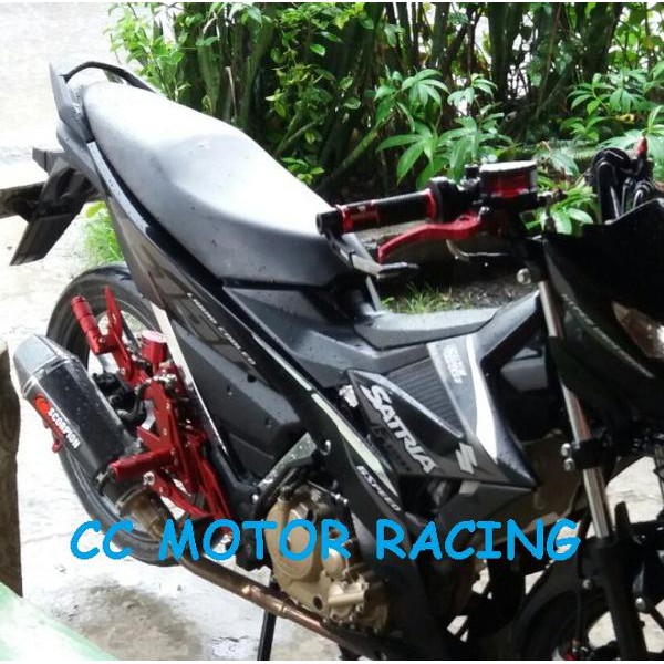 Underbone / Foot Step Depan Belakang 1 set Berlin model Racing Boy Satria FU 150