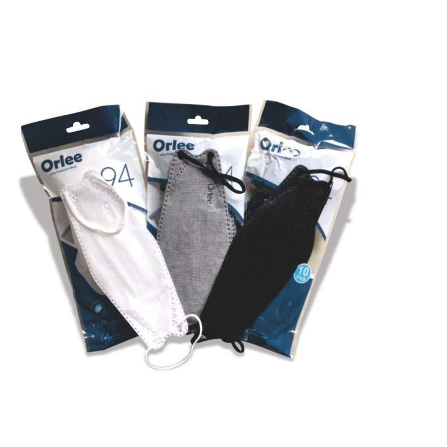 Masker Orlee KF94 4Ply Emboss Orlee evo 3D Kemenkes isi 10 pcs