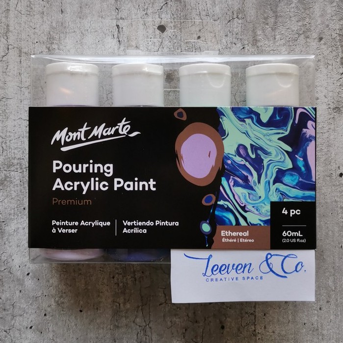 

MONT MARTE POURING ACRYLIC 60ML 4PCS - ETHEREAL