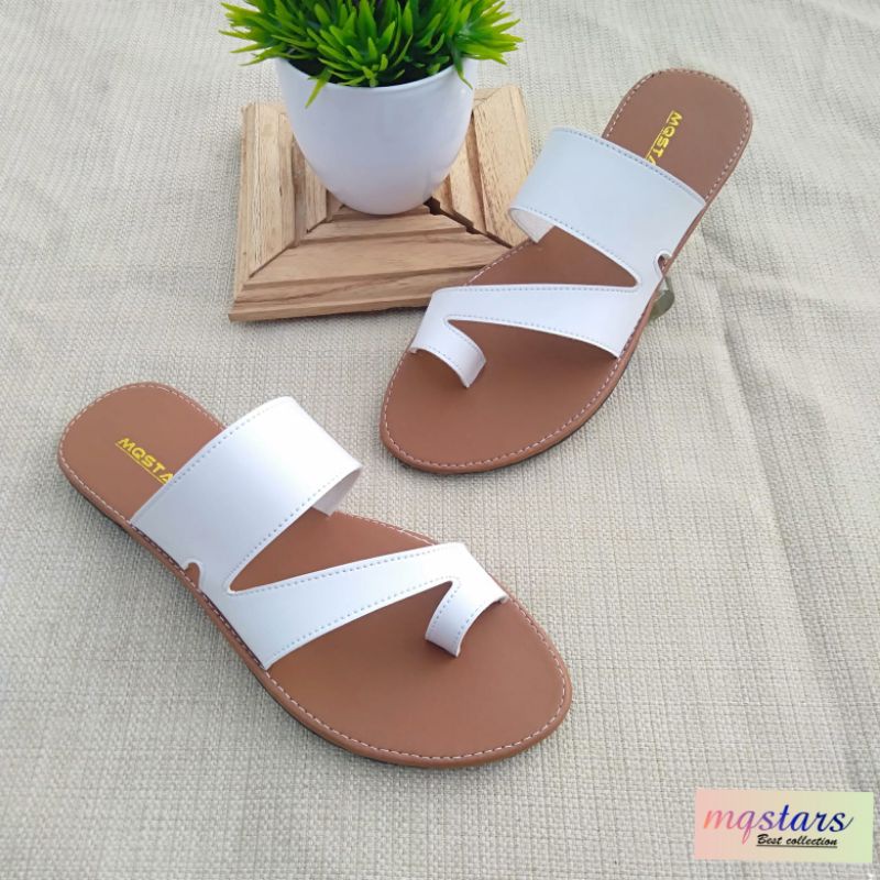 Sandal Flat Teplek Wanita Jepit kokop Terbaru