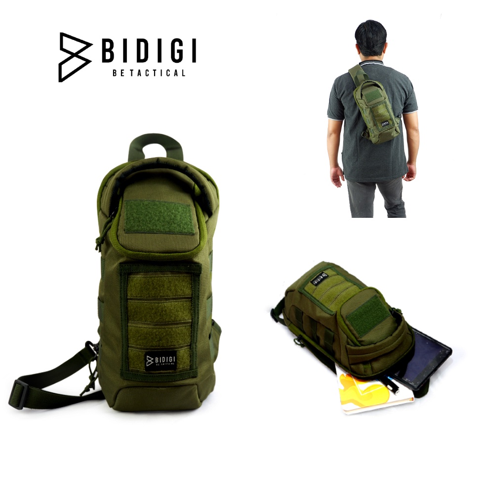 BIDIGI PEGASUS SLINGBAG PRIA TACTICAL ARMY