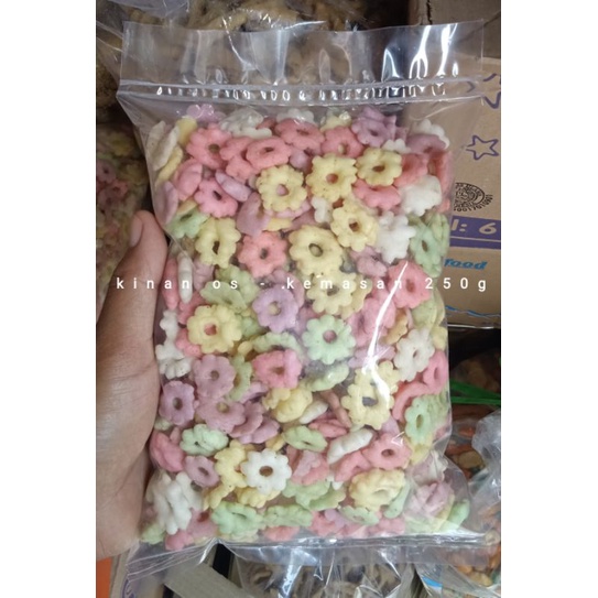 

250g sakura ajisan riri warna warni termurah enak gurih