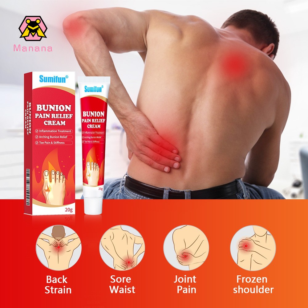 20g sumifun Arthritis bunion pain relief cream joint pain rheumatism plaster Pain Relievers Ointment