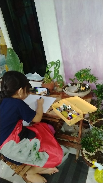 Apron Celemek Masak Dapur Waterproof Anti Air Bukan Plastik Custom Barista Anak Cafe Kain Lap