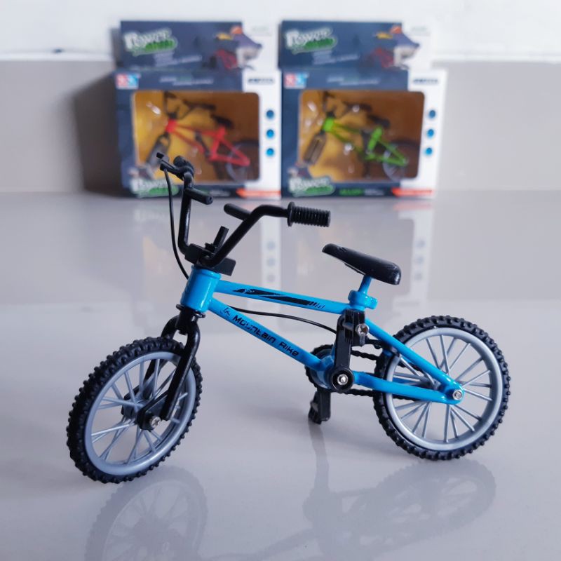 Diecast Sepeda BMX Alloy - Mainan Miniatur Finger Bike Koleksi Bicycle