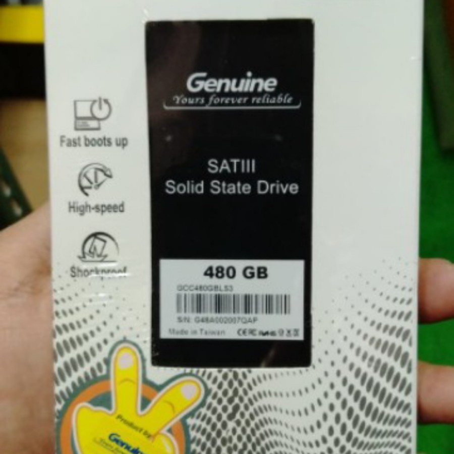 Genuine SSD 480GB Sata 3 - SSD 3D Nand 480 GB 2.5"