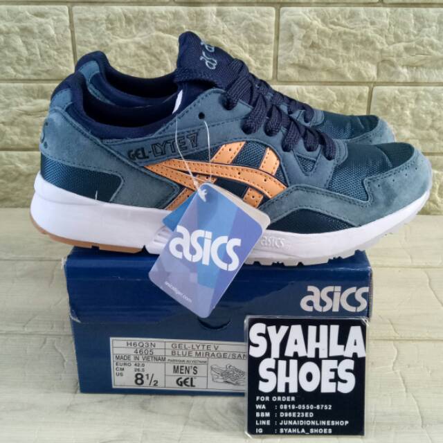 asics gel lyte 5 blue mirage