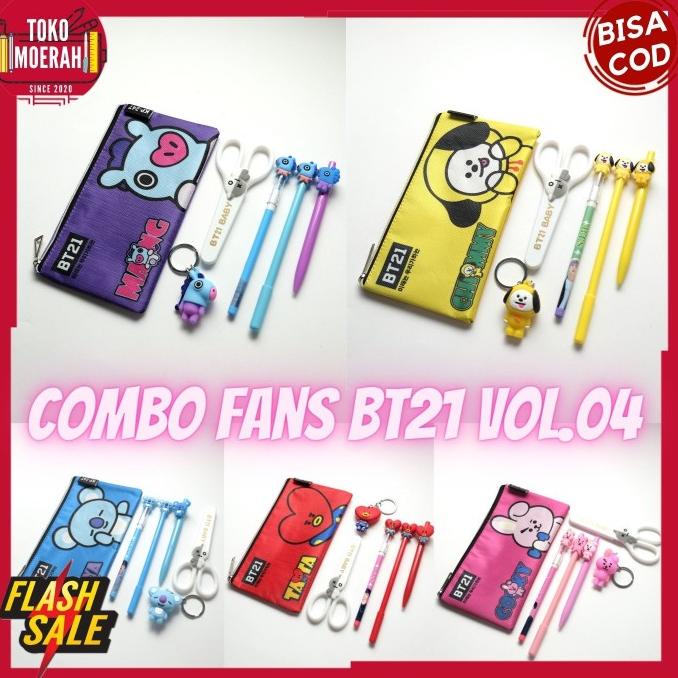 

Cod Aktif Paket Bt21 Complete Set Pulpen Bt21 Murah Pensil Gunting Pen Bts Bt21 Berkualitas Kode 968