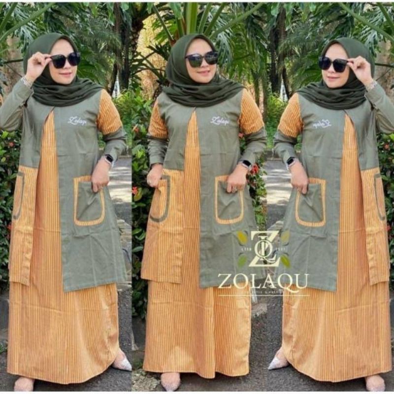 SET GAMIS ZOLAQU