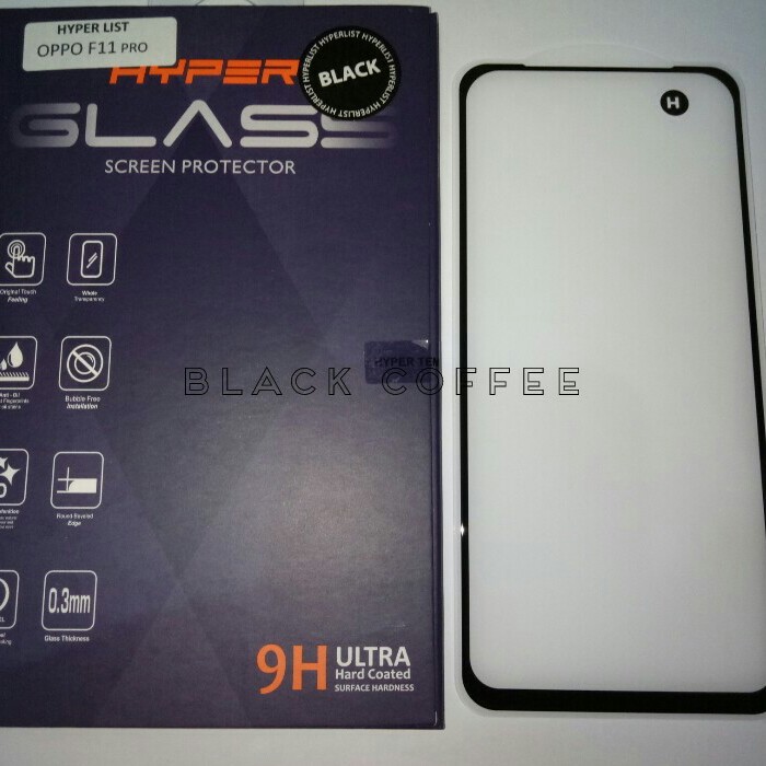 Tempered glass full OPPO F11/F9/F7/pro F11/F9/F7 F5/youth/pro screen guard HYPER LIST