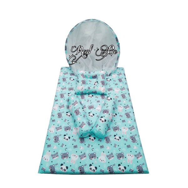 Kasur bayi matras kelambu plus satu set bantal dan guling