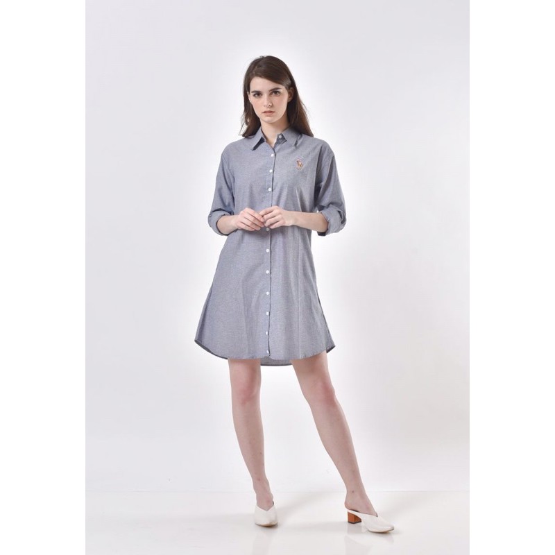 Polo country / polo Dress cewek long