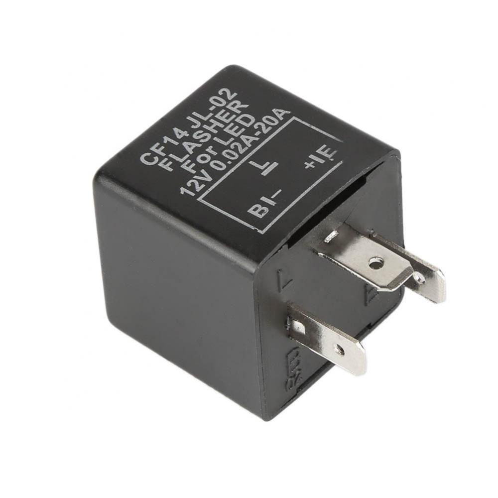 Populer Relay Flasher LED Laut Relay Kedip Universal Adjustable High-power Running