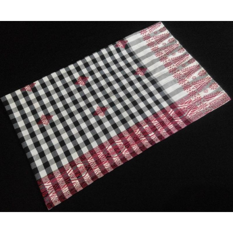 Kampuh Poleng / Saput Poleng Bali / Saput Poleng Bordir