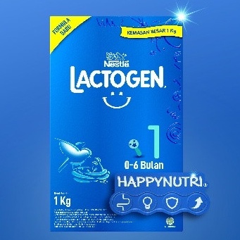 Nestle Lactogen Susu Formula Box 1 kg tahap 1/2