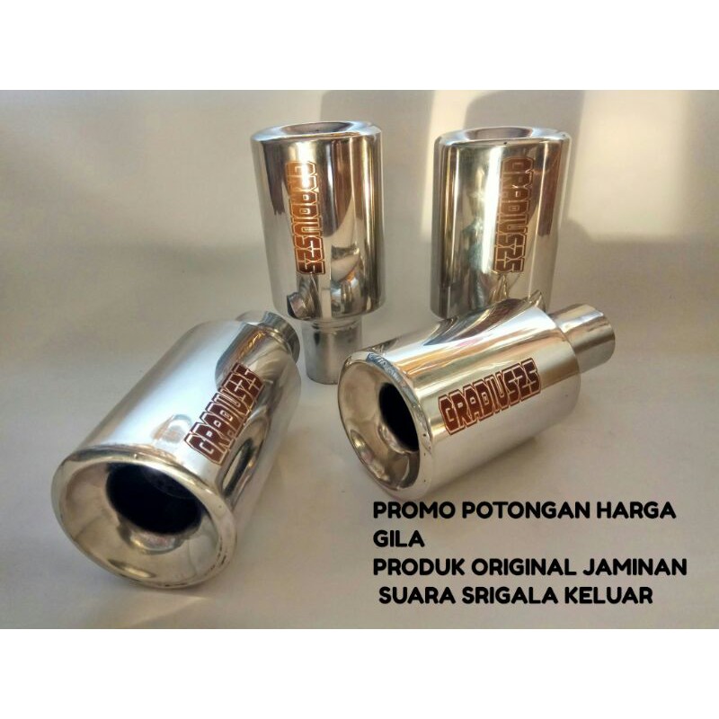 Knalpot srigala mobil bensin & diesel canter carry luxio granmax dutro giga panther elf L300 hilux