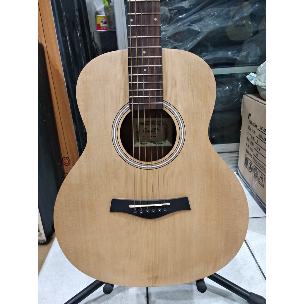 Gitar Akustik Cowboy Original Natural Tipe GW-2 NA Senar String Trusrod Jakarta Murah