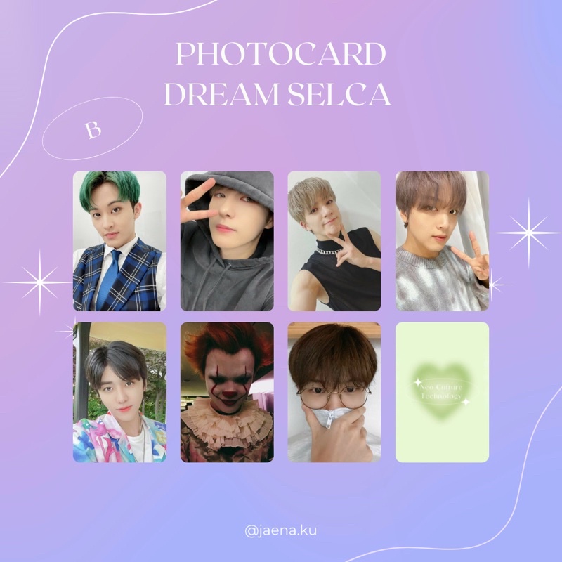 [NCT DREAM] PHOTOCARD NCT DREAM SELCA #1 ‼️BACA DESKRIPSI‼️