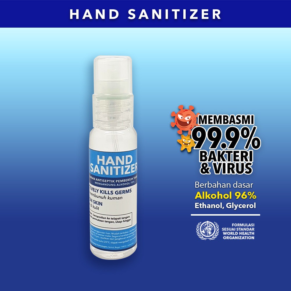 Hand sanitizer / hand antiseptik / desinfektan hand 30ml