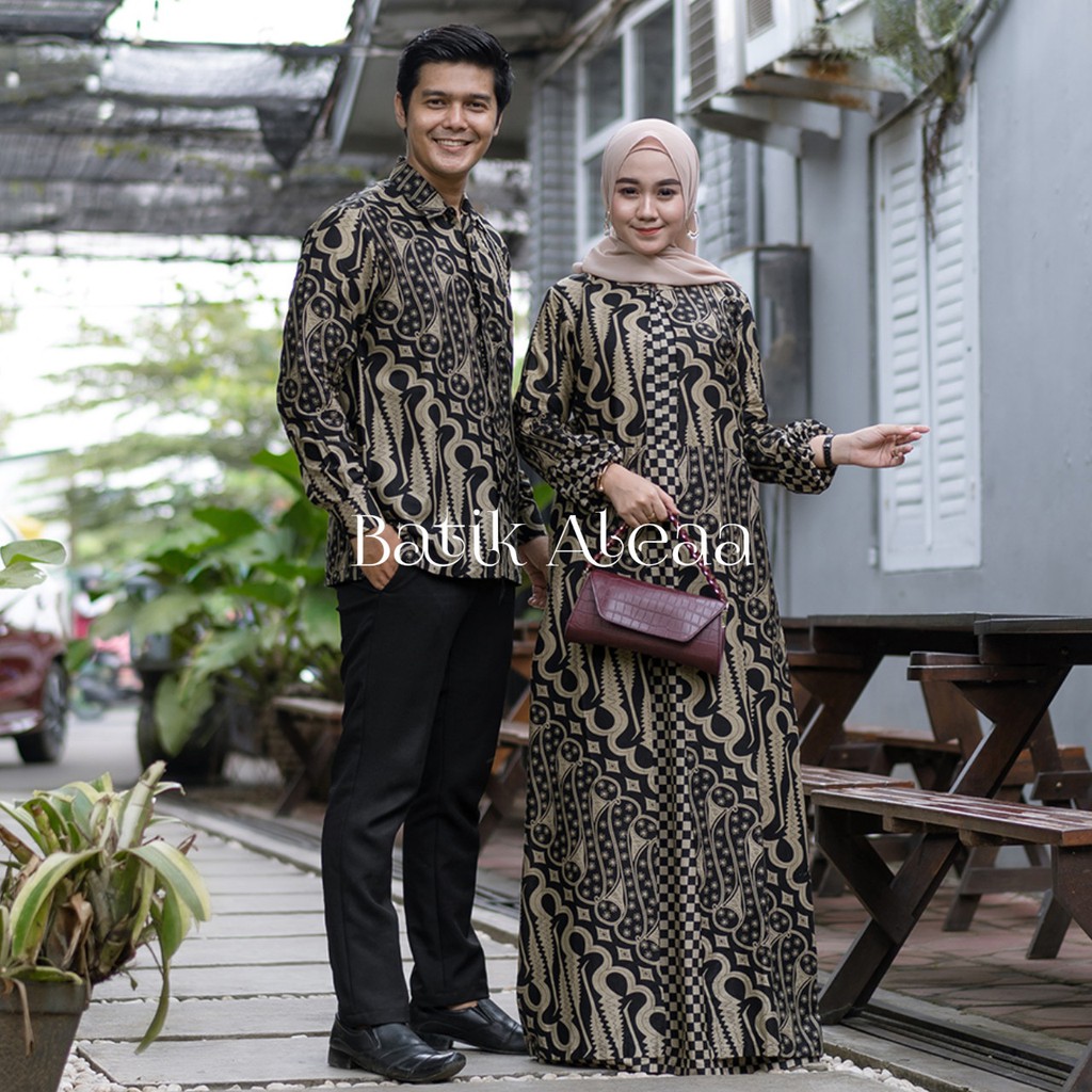 Gamis batik terbaru 2023