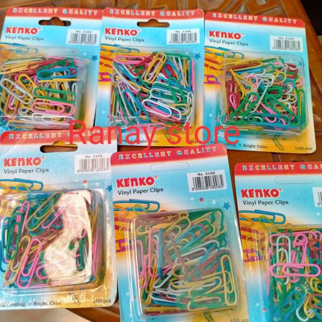 

Paper clip warna warni