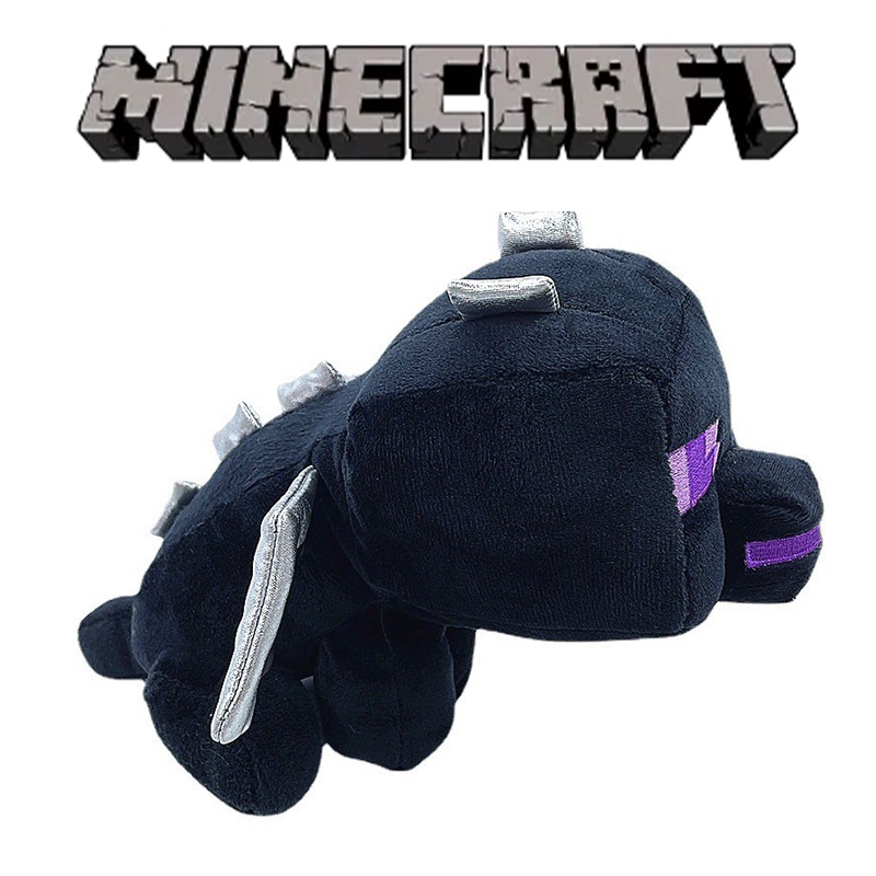 Mainan Boneka Ender Dragon Biru Tua Hiasan Kamar Yang Menyenangkan Dan Unik