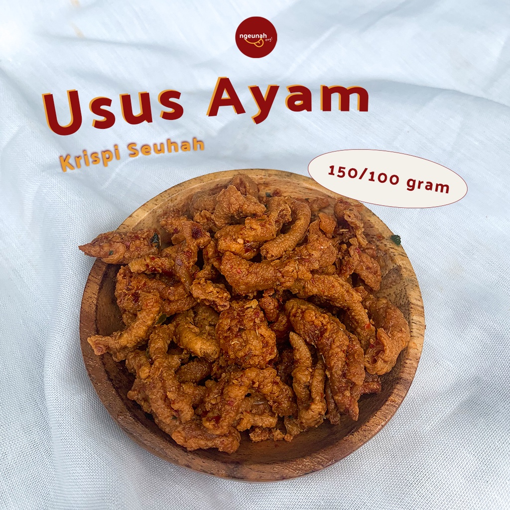 

Usus Krispi Seuhah (100 gram & 150 gram)