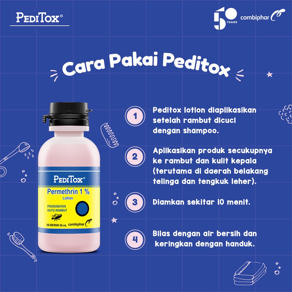 Peditox Obat Kutu Rambut Obat Kutu Rambut Anak Botol