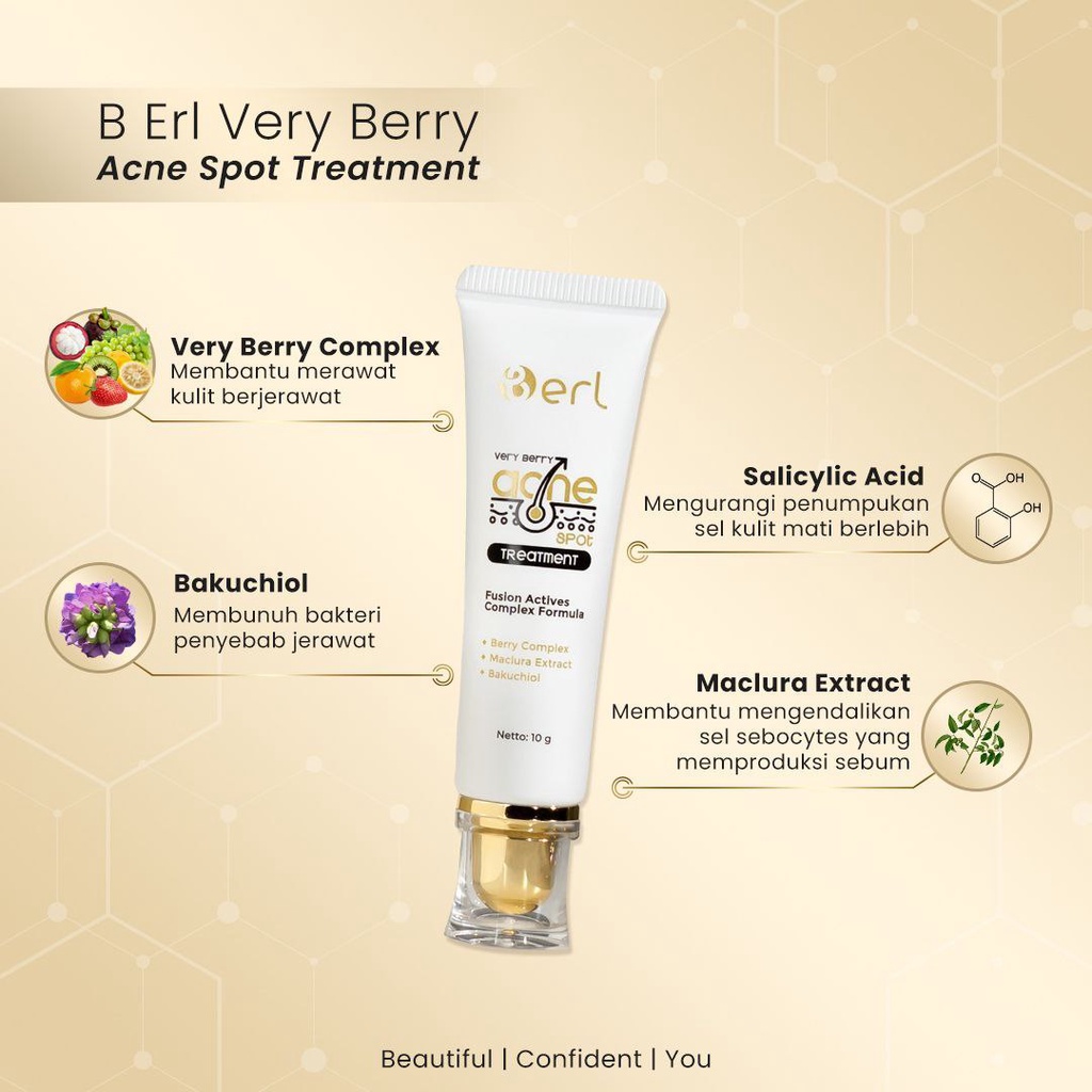 B Erl Very Berry Acne Spot Treatment