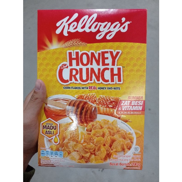 

KELLOGGS HONEY CRUNCH/SEREAL SARAPAN 200GR